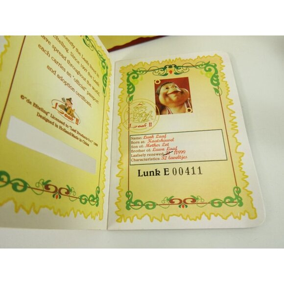 Lunk Laaf Efteling Collectible Figure Basketball Figurine in Box w Passport - Picture 8 of 11